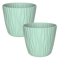 Engelland 2er-Set Blumentöpfe Ø 29 cm mit...