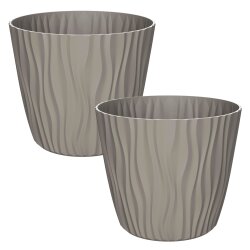 Engelland 2er-Set Blumentöpfe Ø 39 cm mit...