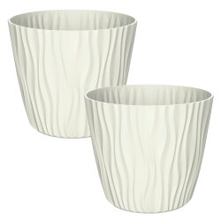 Engelland 2er-Set Blumentöpfe Ø 39 cm mit...