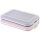 ENGELLAND Frischhaltedosen 2er Set Braun Rosa BPA-frei mikrowellen- und gefriergeeignet