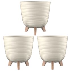 ENGELLAND Blumentopf Ø 24 cm 3er Set mit...