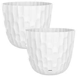 ENGELLAND Blumentopf 2er-Set Ø 23 cm mit...