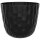 ENGELLAND Blumentopf Ø 29 cm mit Untersetzer & Bewässerungssystem Schwarz