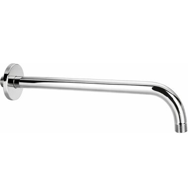 Brausearm Wandanschluss 20 cm – verchromter Messing Wandarm für Kopfbrausen