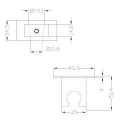 Brausehalter Messing verchromt – Wandhalter für Handbrause, stabile Montage, zeitlose Chrom-Optik