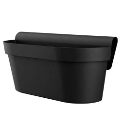 Engelland Blumenkasten Geländer Zaun Schwarz 49 cm...