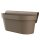 Engelland Blumenkasten Geländer Zaun Braun 49 cm mit Wasserspeicher