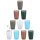ENGELLAND 10er Set Plastikbecher bunt 250 ml stapelbar Mehrweg