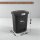 ENGELLAND Mülleimer 40 L mit Pedal und Soft-Close Deckel Schwarz