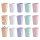 ENGELLAND 15x Kunststoffbecher 250 ml bunt – BPA-frei & stapelbar